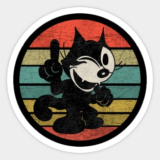 Felix the cat Sticker